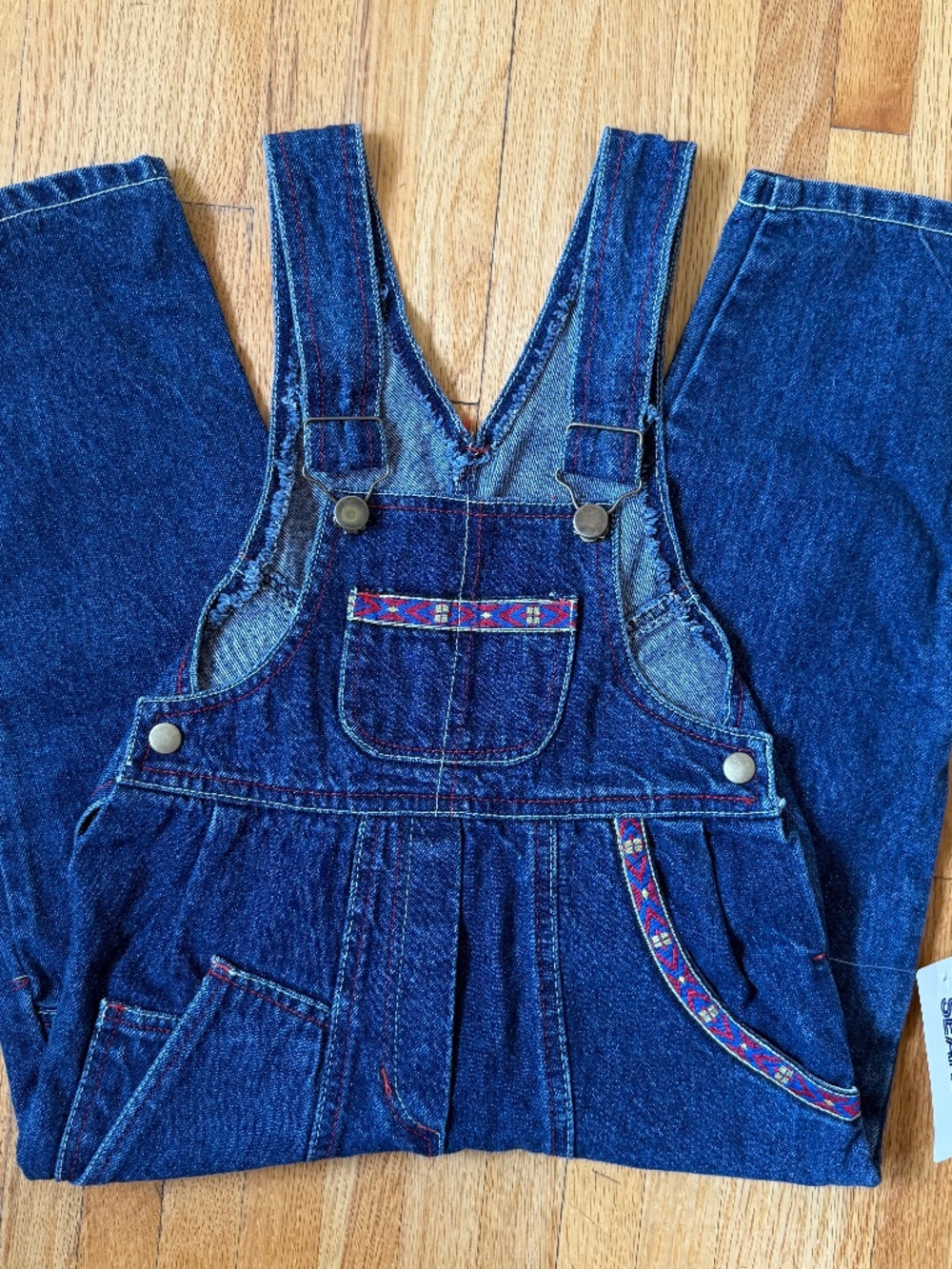 Vintage Sears Kids Denim Overalls 👖🌈 (NWT!)